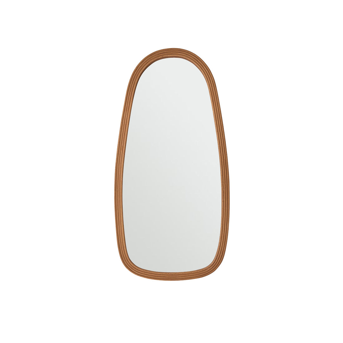 LEON - Specchio in rattan 120x60 cm