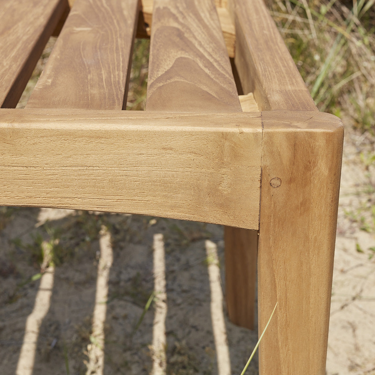 HORTENSE - Sedia da giardino in teak riciclato (set di 2)