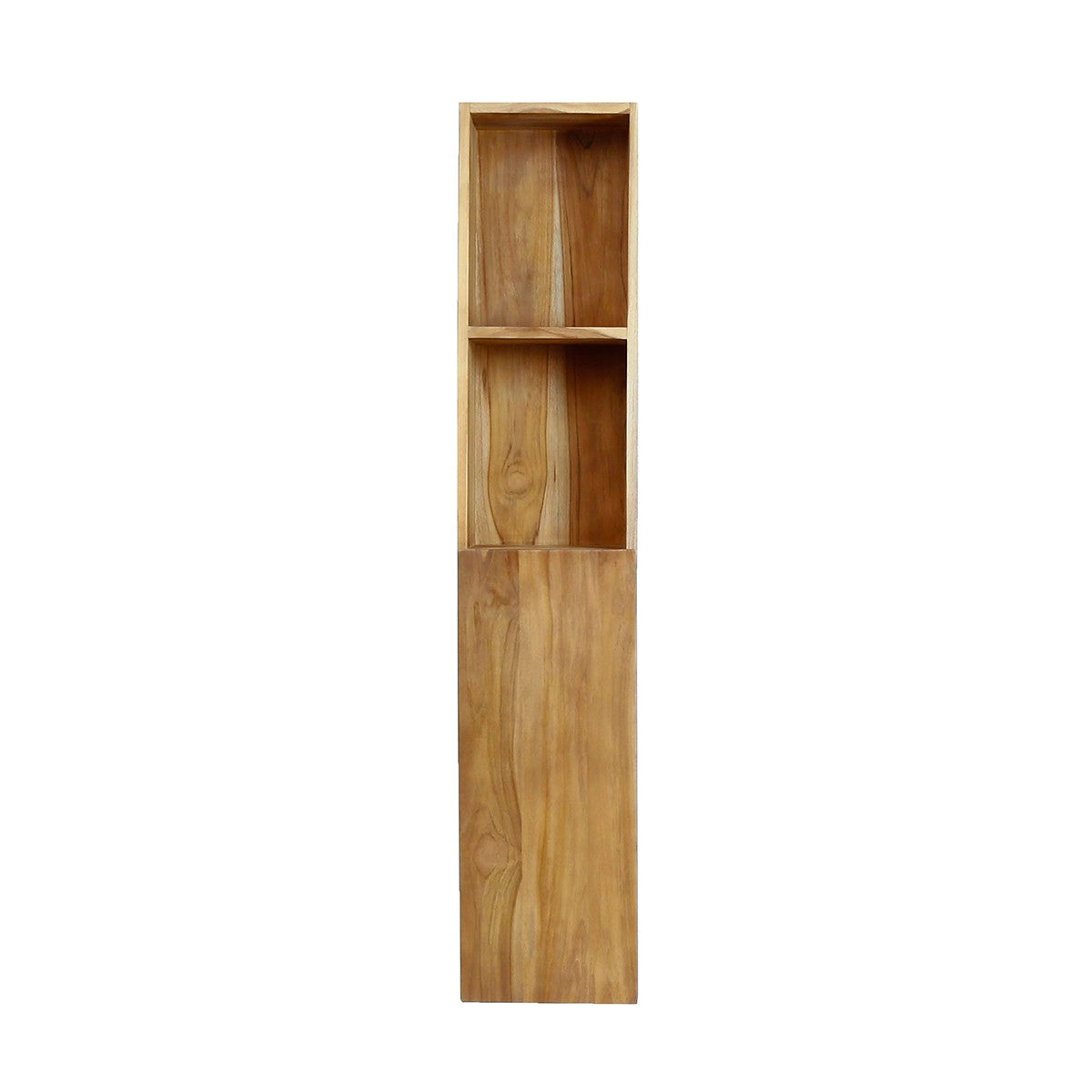 Colonna da bagno in teak massello sospesa 150 cm