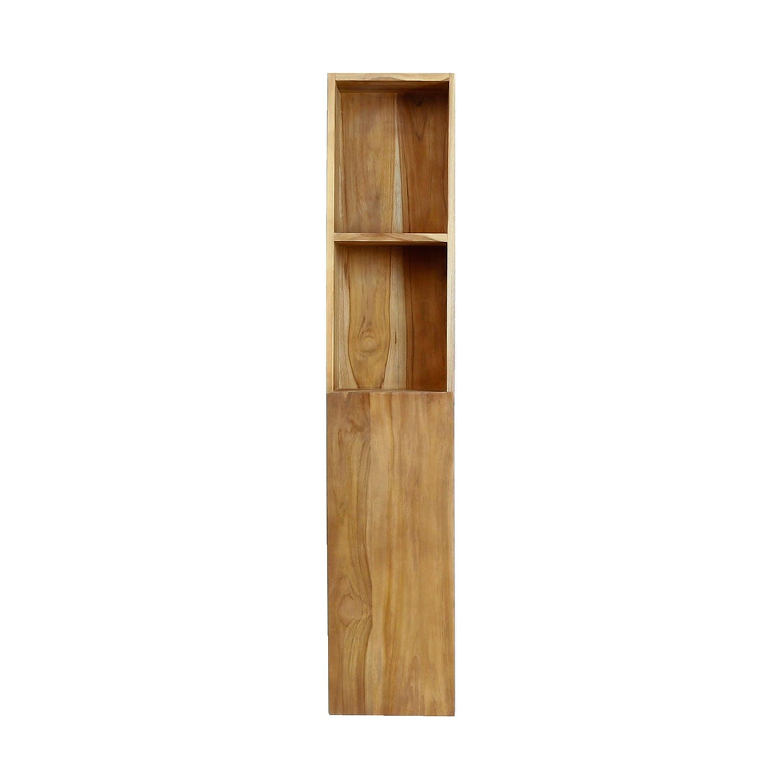 Colonna da bagno in teak massello sospesa 150 cm