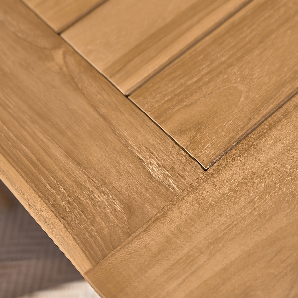 AUBE - Tavolo da giardino allungabile in teak massello 6/8 pers.