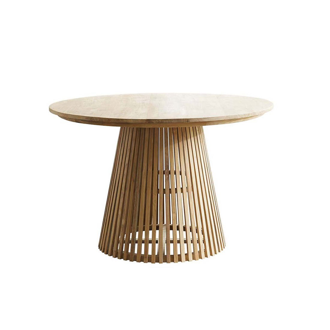 VICTORIA - Tavolo rotondo in teak massello per 4 pers.