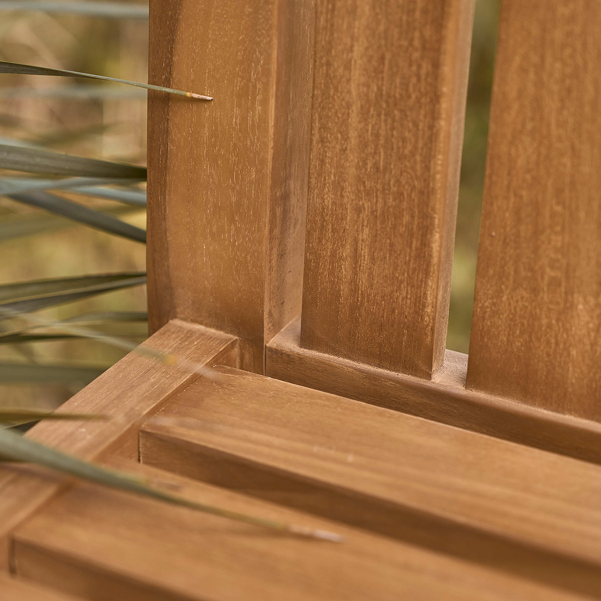 MALTE - Panchina da giardino in teak massello 160 cm