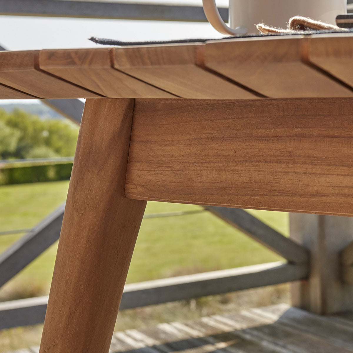 APRIL - Set di mobili da giardino in teak massello 4/6 pers.