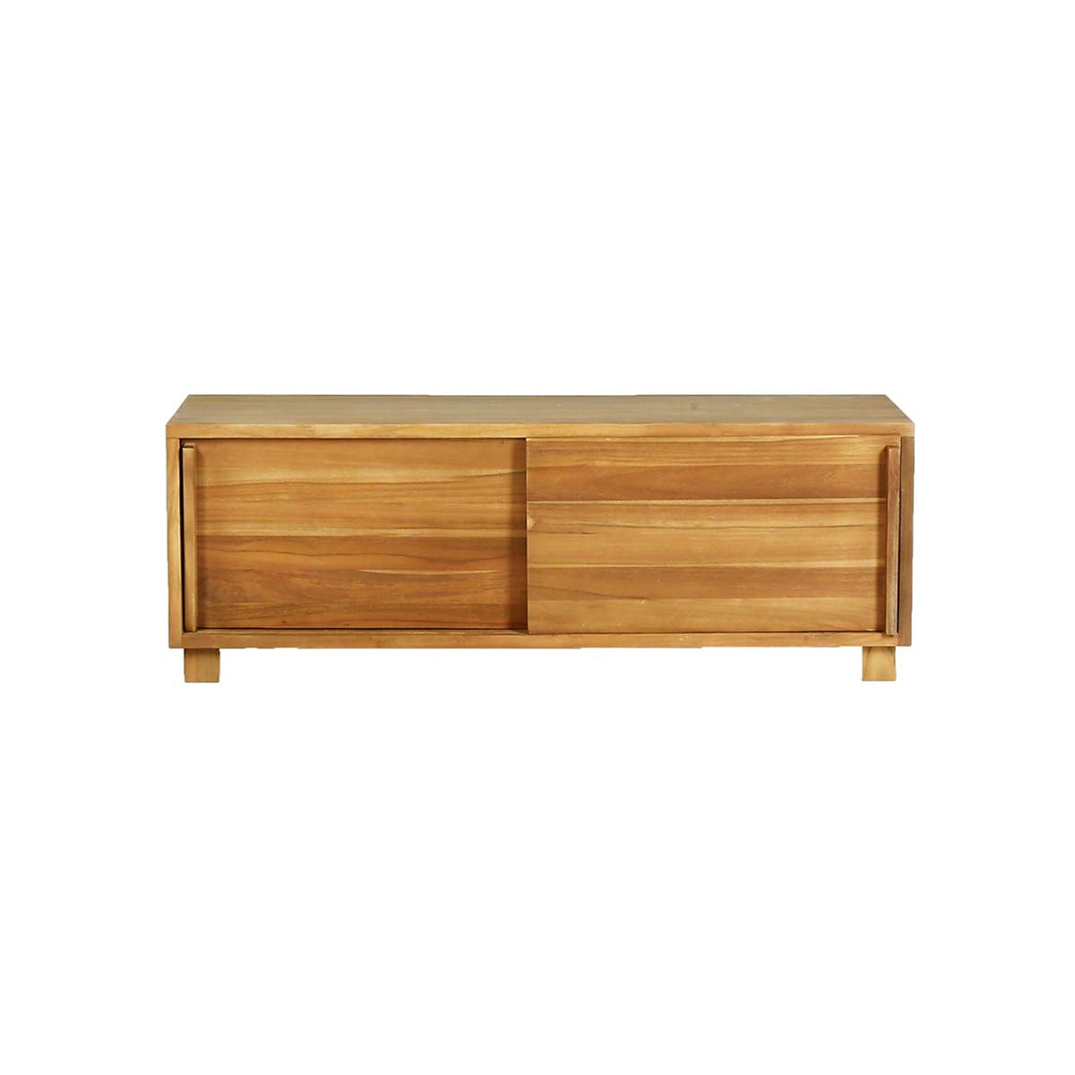 NIDO - Mobile porta TV in teak massello 100 cm
