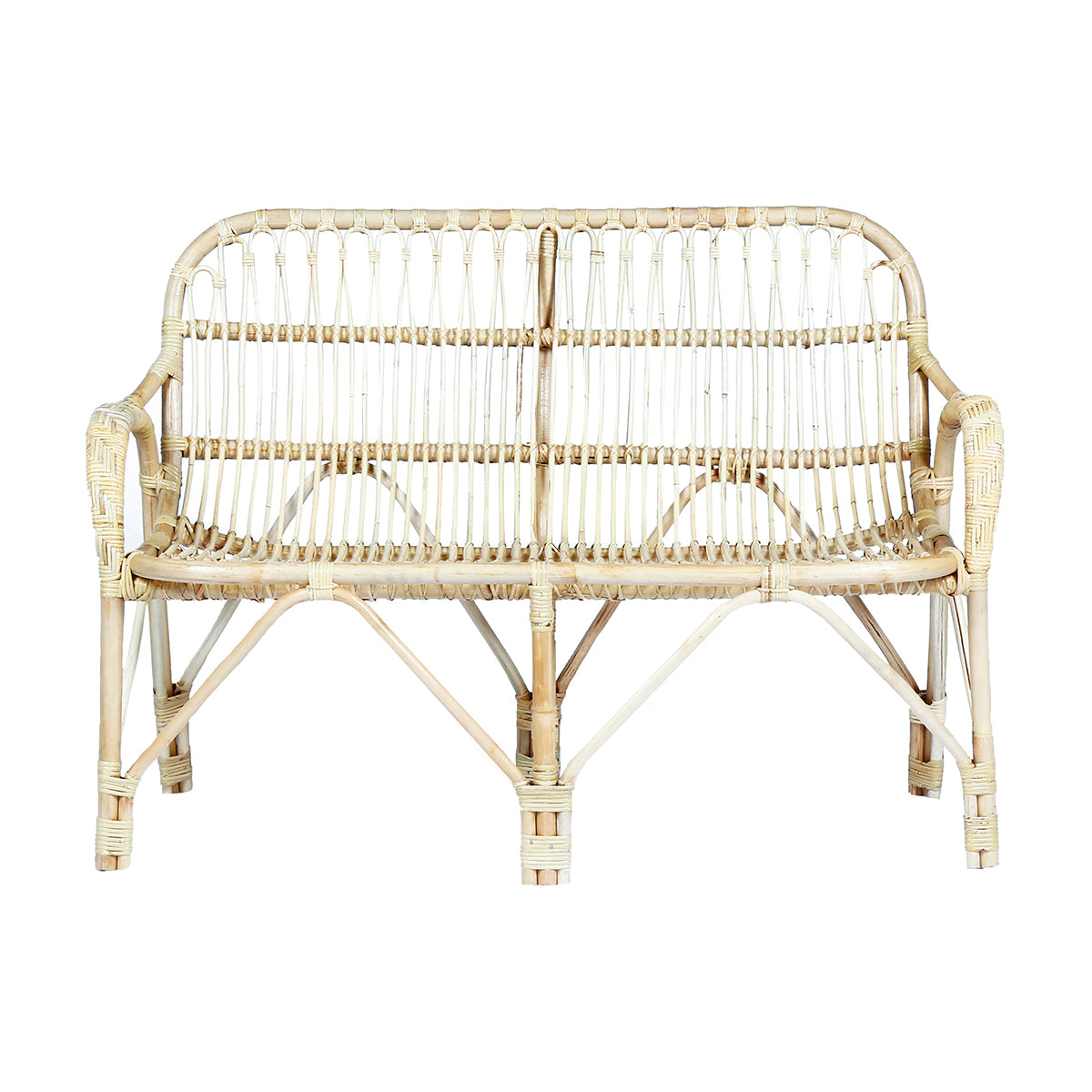 PAOLA - Panchina in rattan