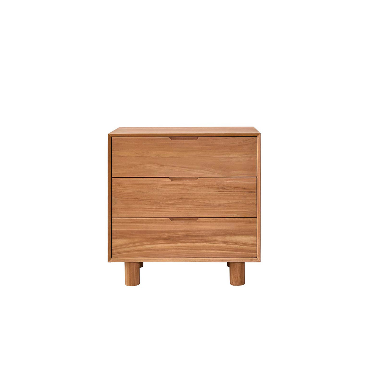 GUSTAVE - Mobile da bagno in teak massello da 80 cm
