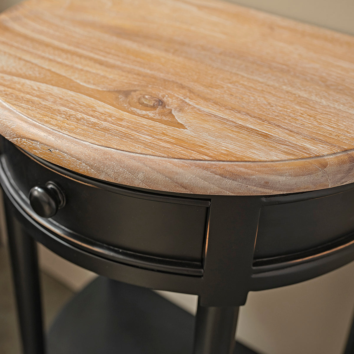 SOHO - Comodino in mogano massello