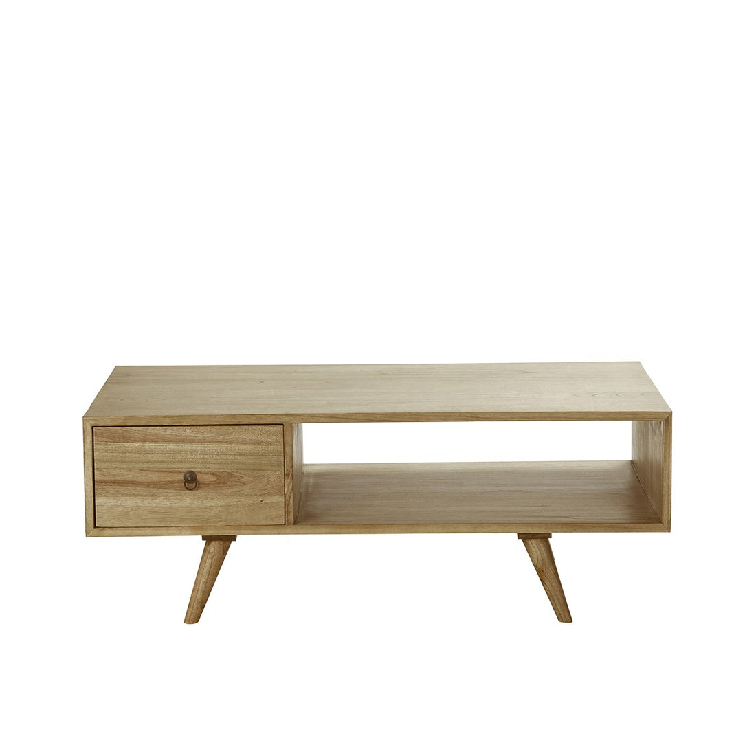 OSCAR - Tavolino in mindi massello 120 cm