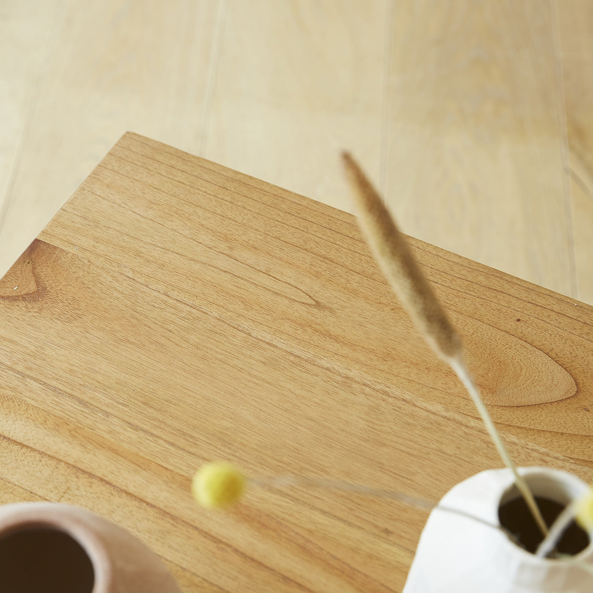 TILO - Tavolino in mindi massello 110 cm