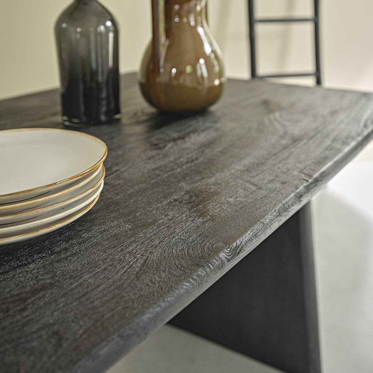 LUCKY - Tavolo in legno di mango massello 6/8 pers.