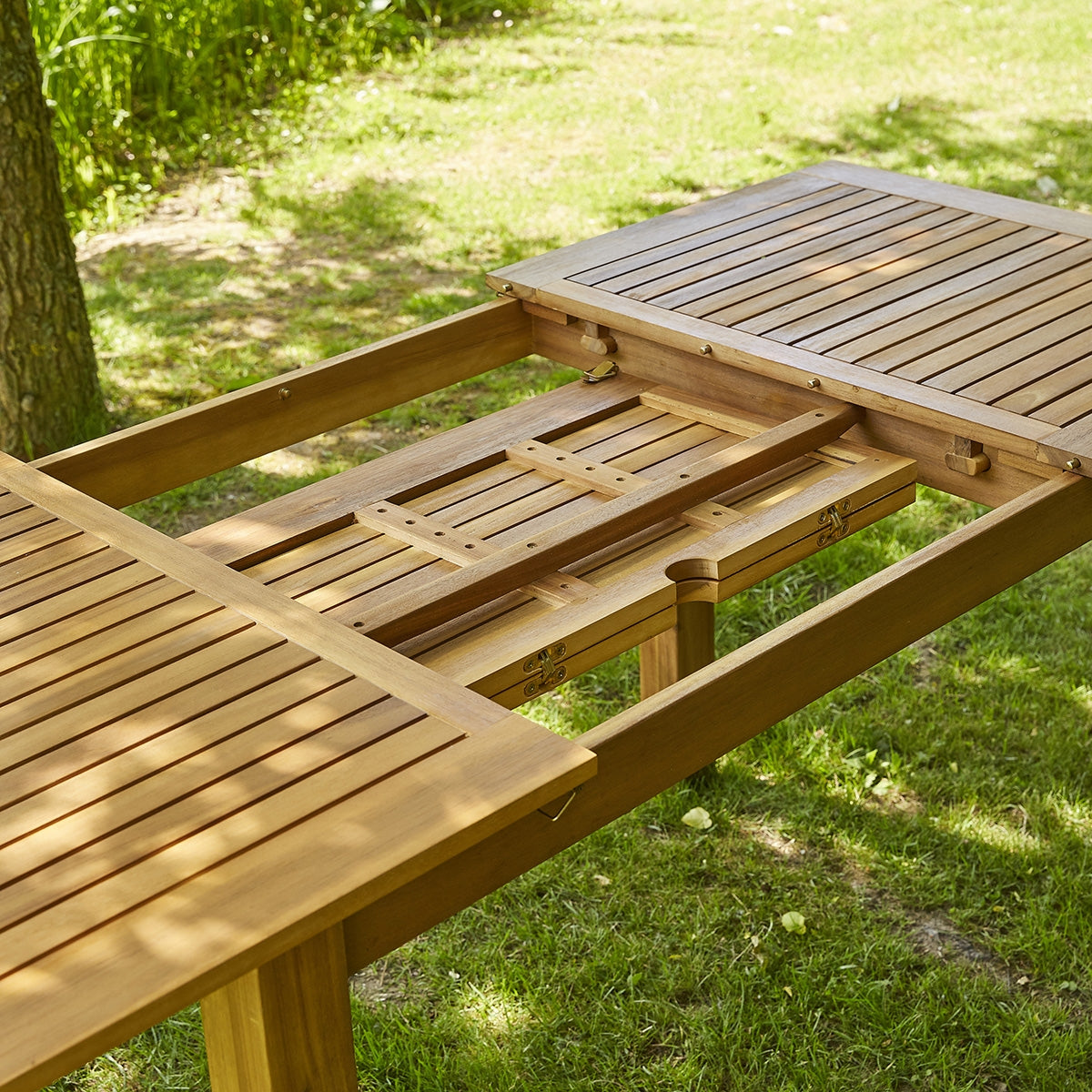 HANOÏ - Set di mobili da giardino in acacia FSC 8/10 pers.