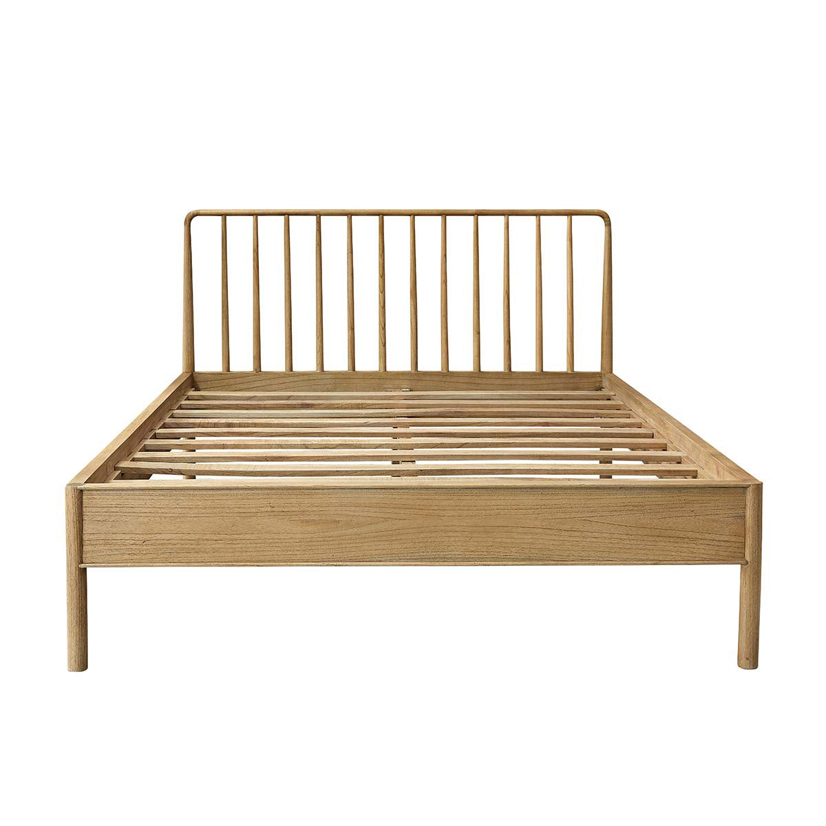 ESMEE - Letto in mindi massello 160 cm con rete