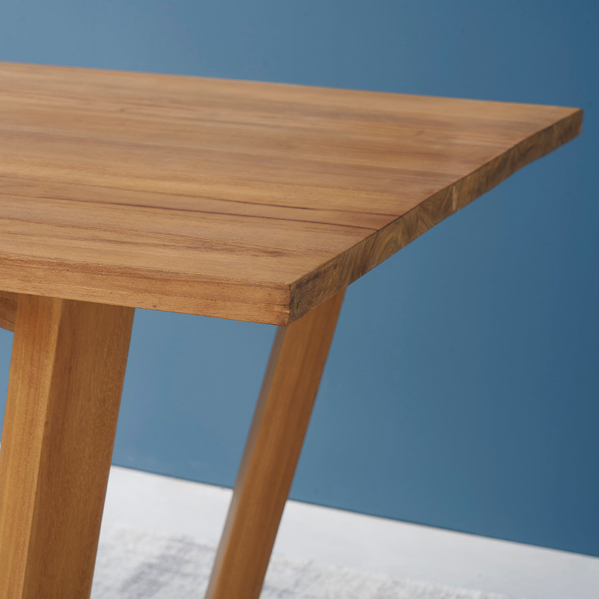 TRISTAN - Tavolo in teak massello per 6 pers.