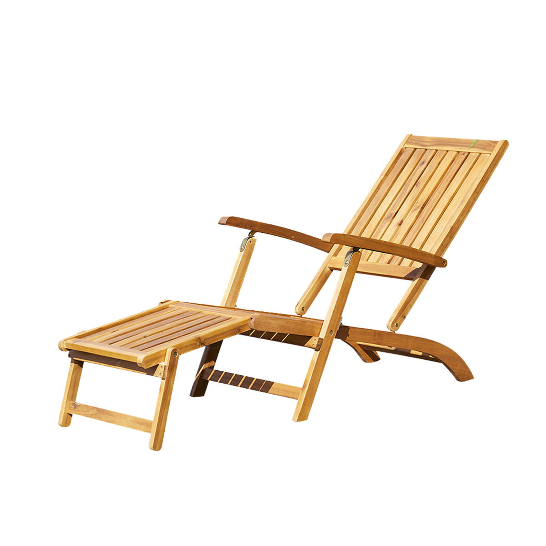 HANOÏ - Lettino in acacia massello