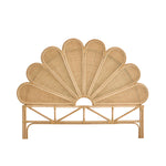 Testiera in rattan e cannage 160 cm