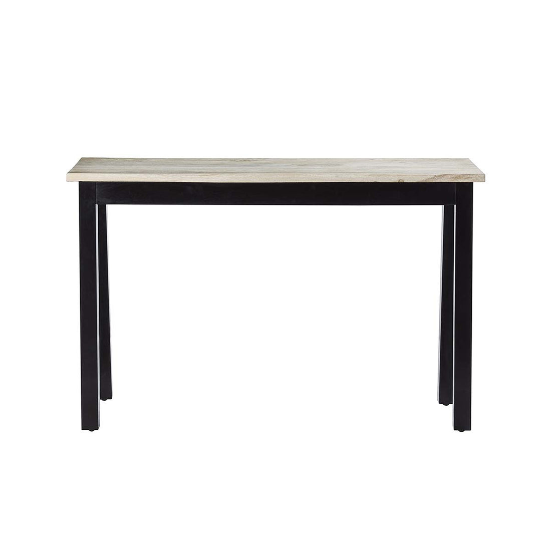 LONDRES - Consolle in mogano e teak massello 120 cm