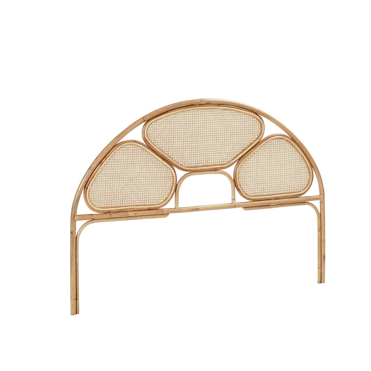 AVA - Testiera in cannage e rattan 160 cm