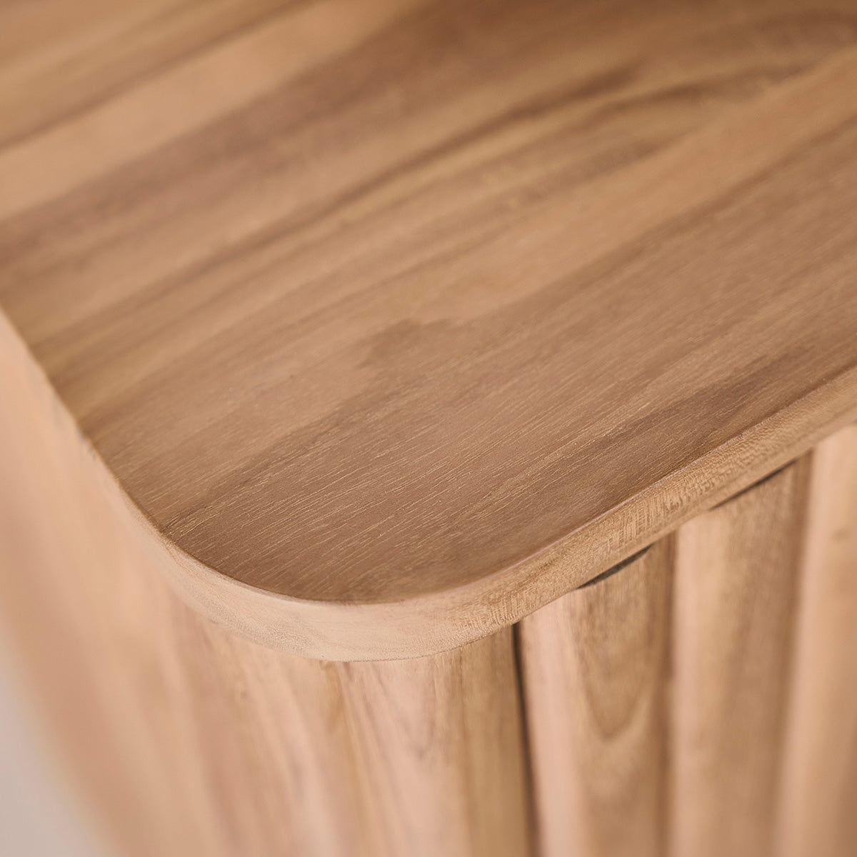 BELIZE - Lavabo sospeso in teak massello 40 cm