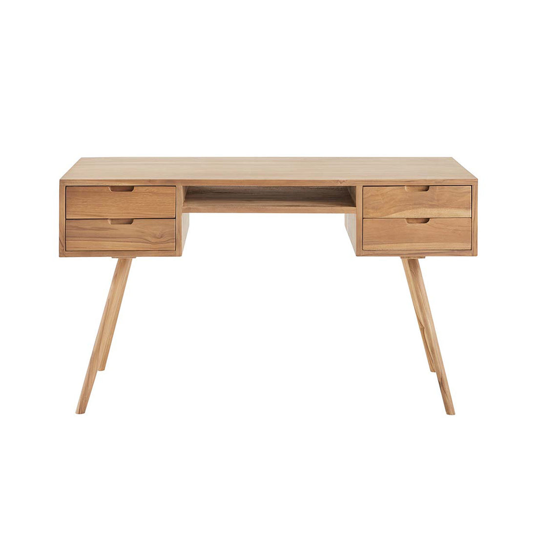 ISAURE - Scrivania in teak massello 130 cm
