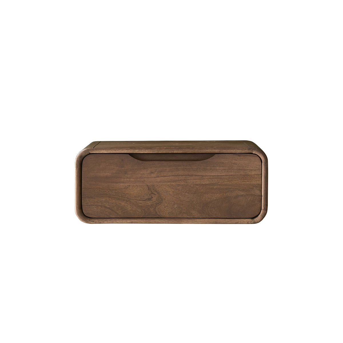 SOFIA - Comodino in legno massello di mango, 50 cm
