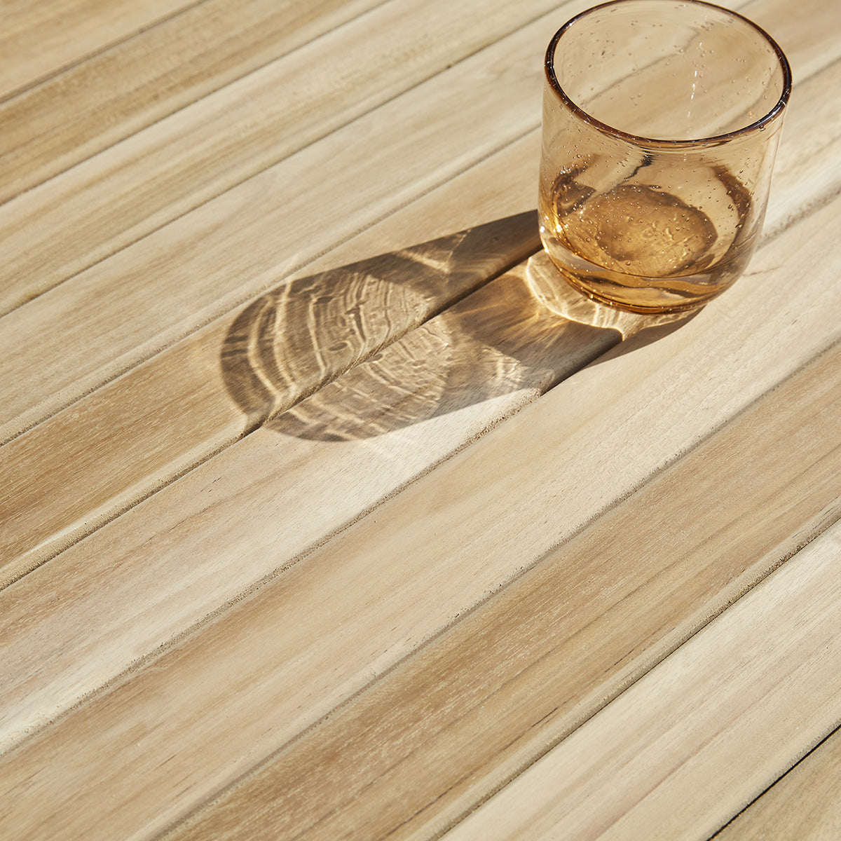 MIDLAND - Set di mobili da giardino in teak massello con tavolo allungabile 8/10 pers.