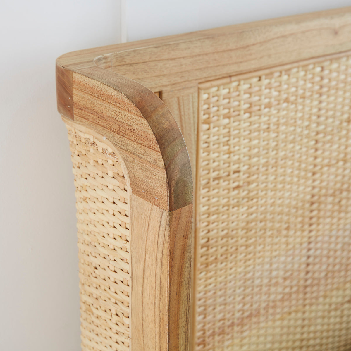 GISELE - Testiera in rattan e mindi massello 160 cm