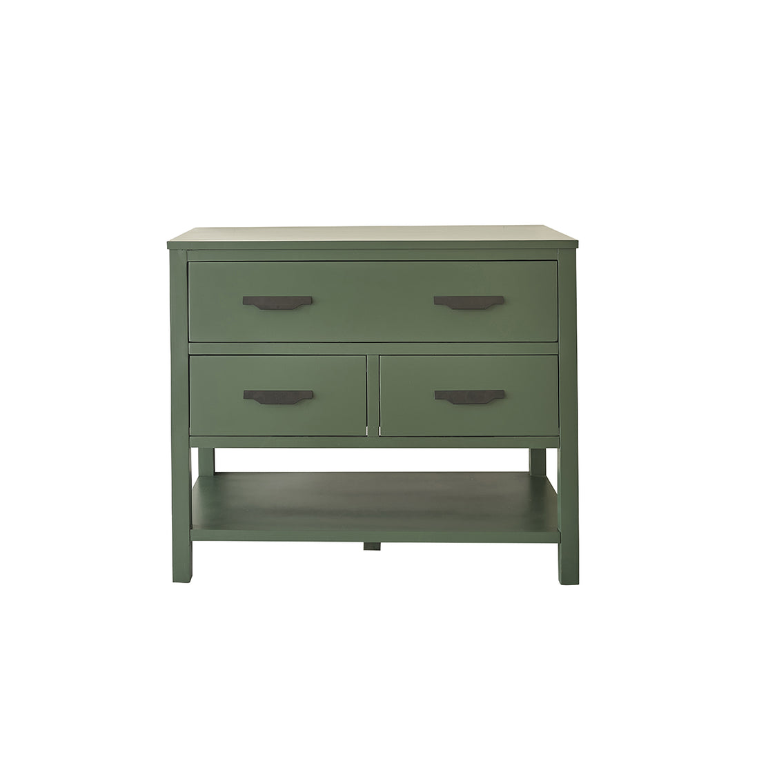 OLIVIA - Mobile sottolavabo in acacia massello 90 cm
