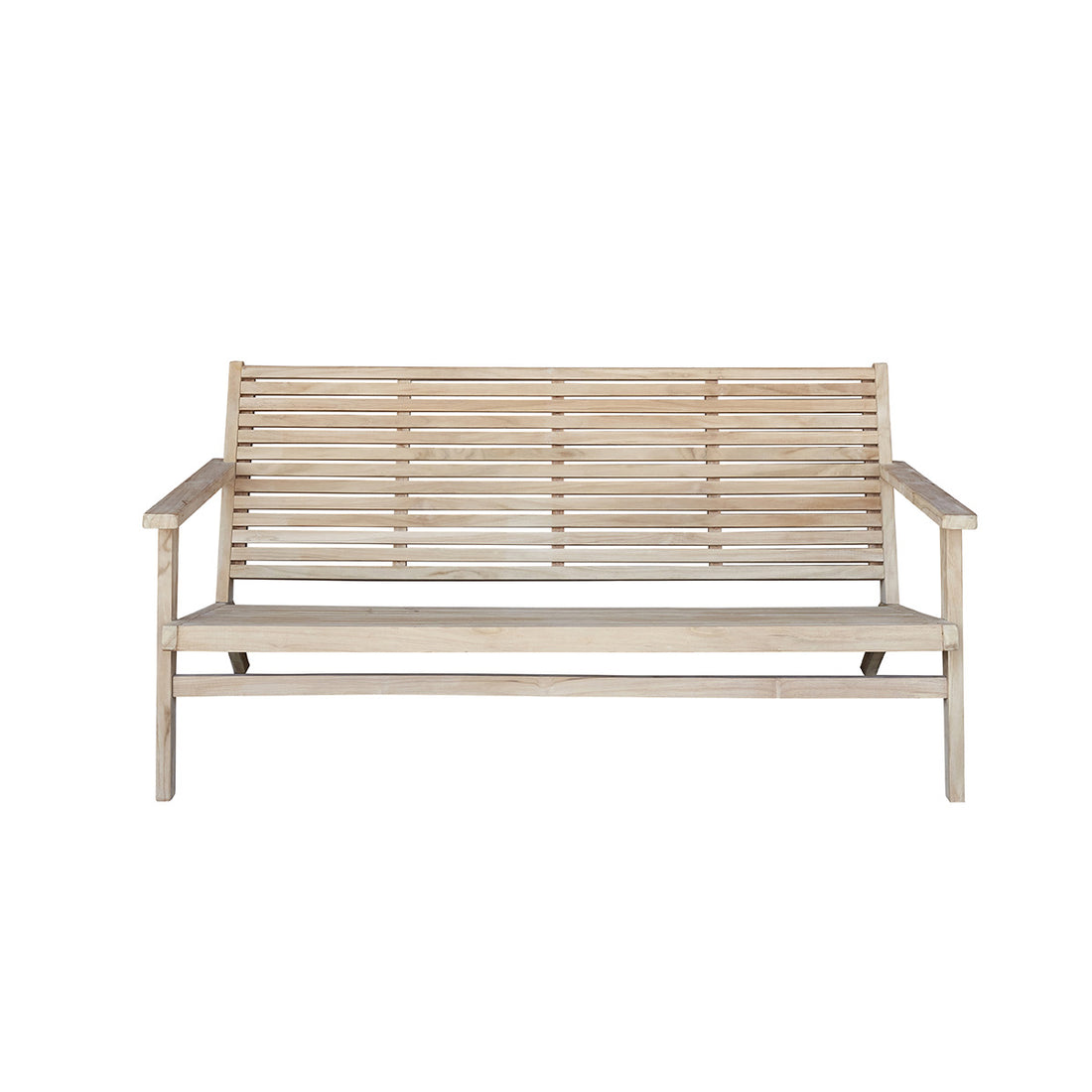 MALTE - Panchina in teak massello 160 cm