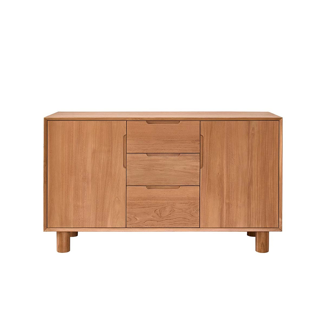 GUSTAVE - Mobile da bagno in teak massello 140 cm