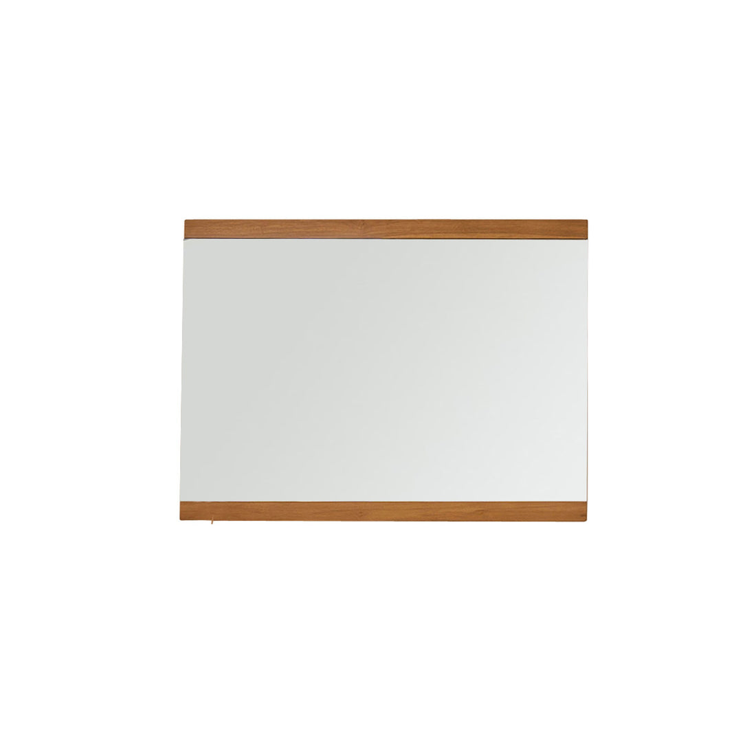 NAHELE - Specchio in teak massello riciclato 80x60 cm