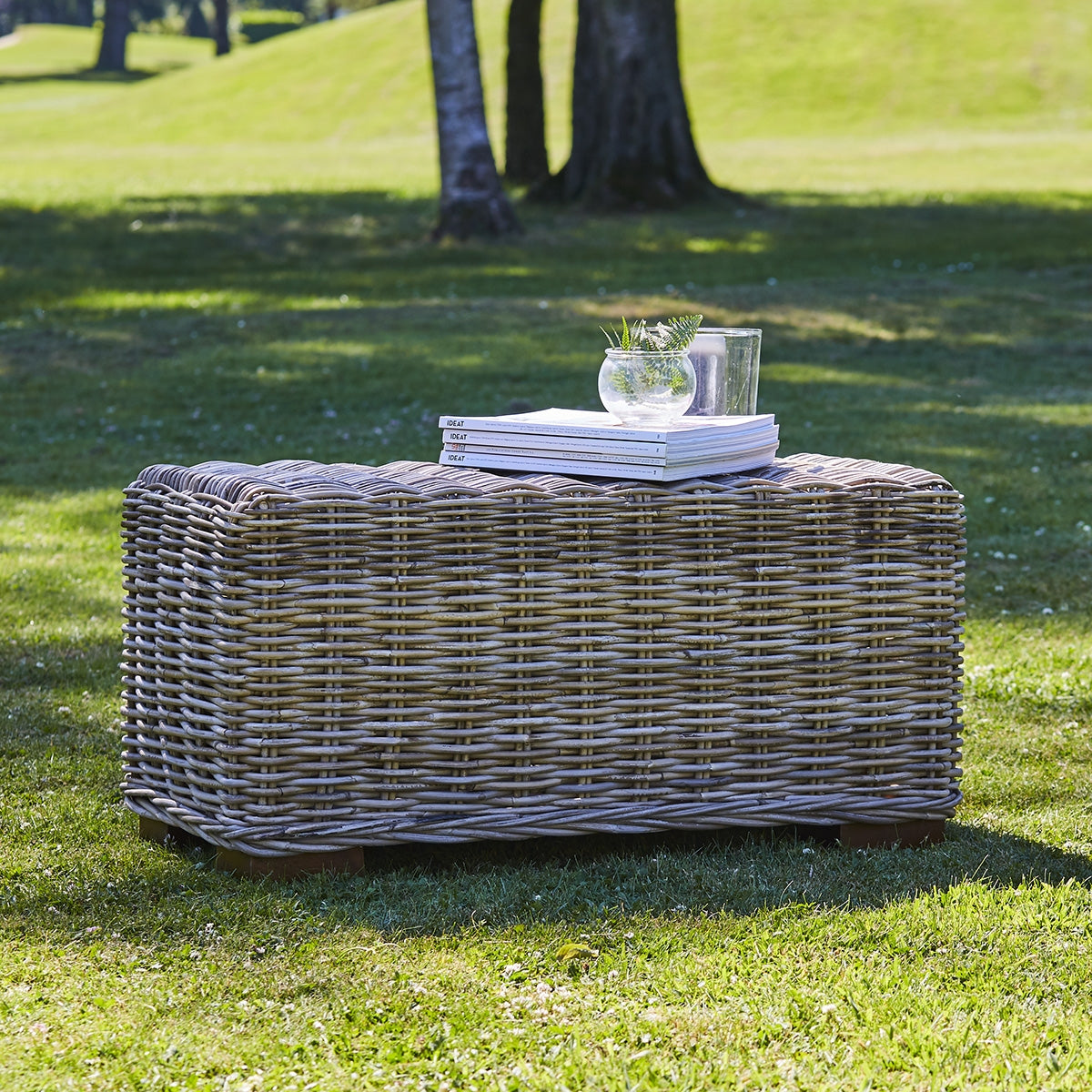 MUSA - Tavolino in kubu naturale