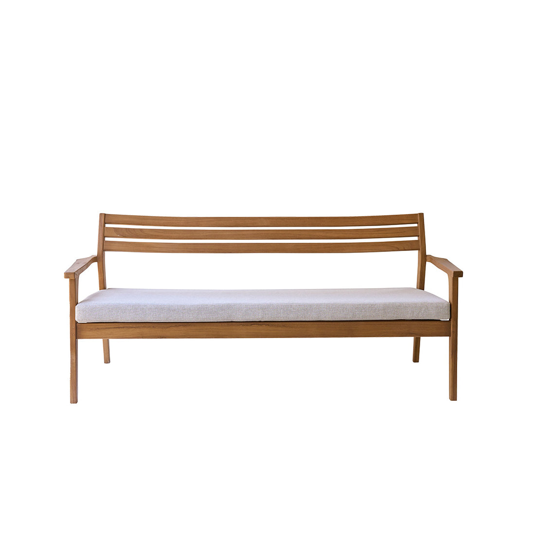 BARI - Divano da giardino in teak massello 175 cm