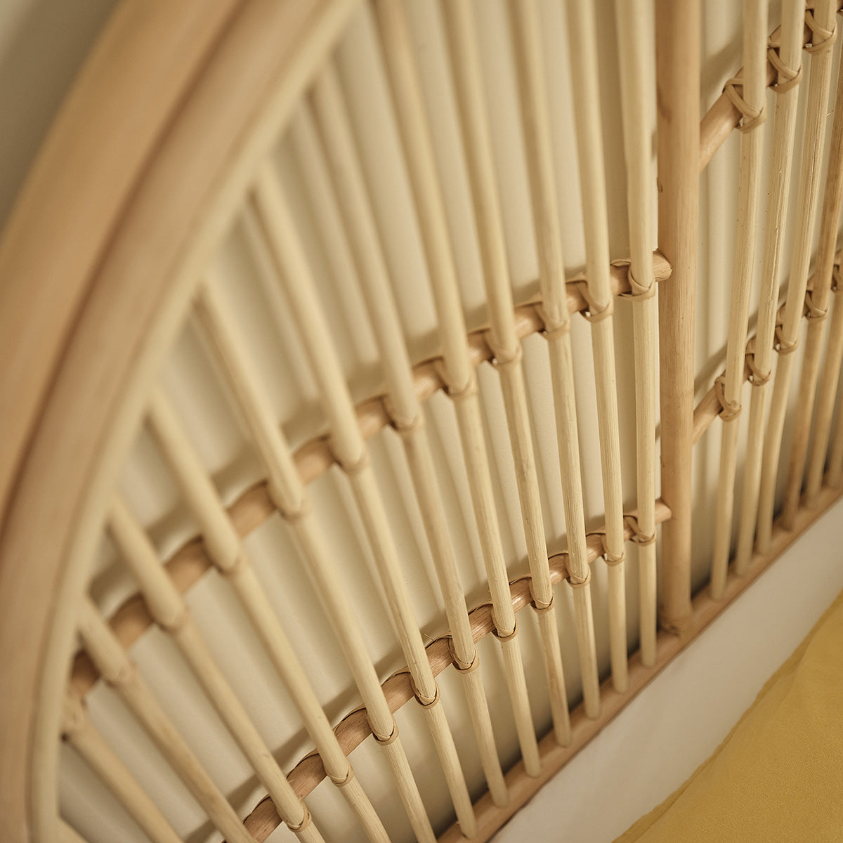 BOHO - Testiera in rattan 140 cm