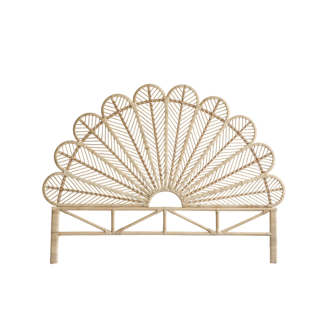 COLETTE - Testiera in rattan 180 cm