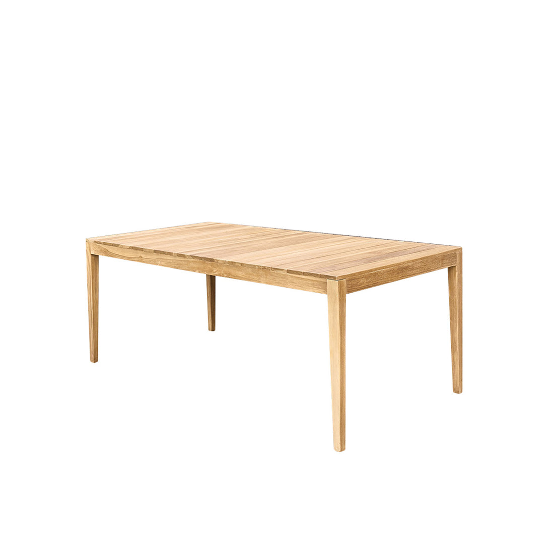 LIVIE - Tavolo da giardino in legno di teak 8 pers.