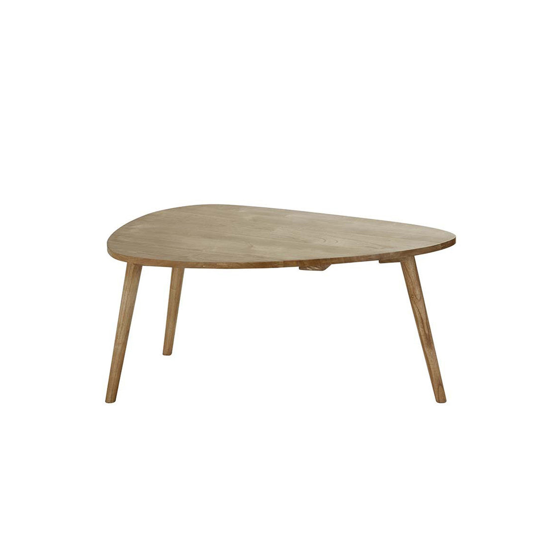 ODDA - Tavolino in mindi massello 100 cm