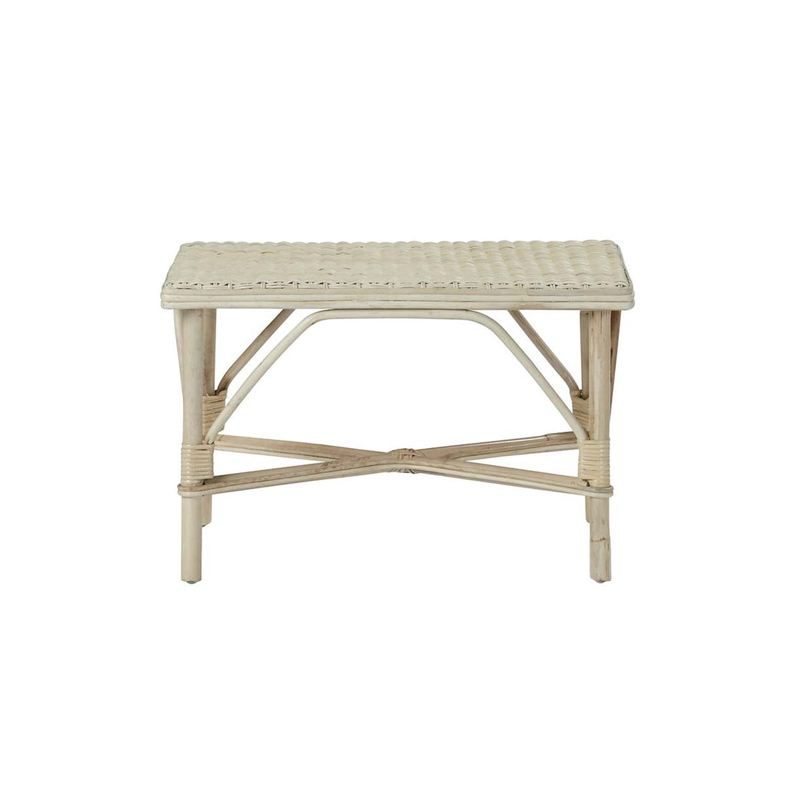 ALBANE - Tavolino in rattan naturale