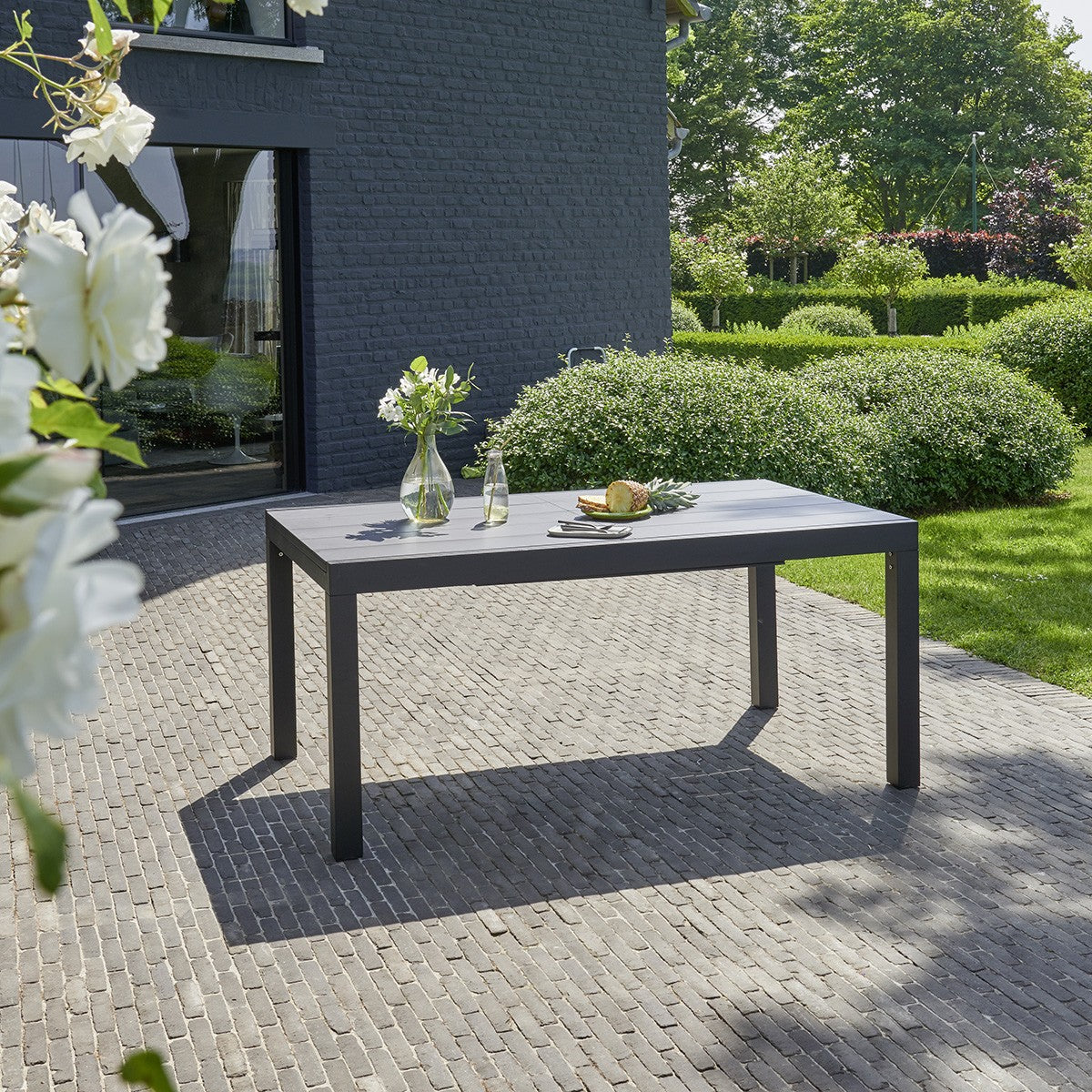 HPLSTAR - Tavolo da giardino in alluminio allungabile 6/10 pers.