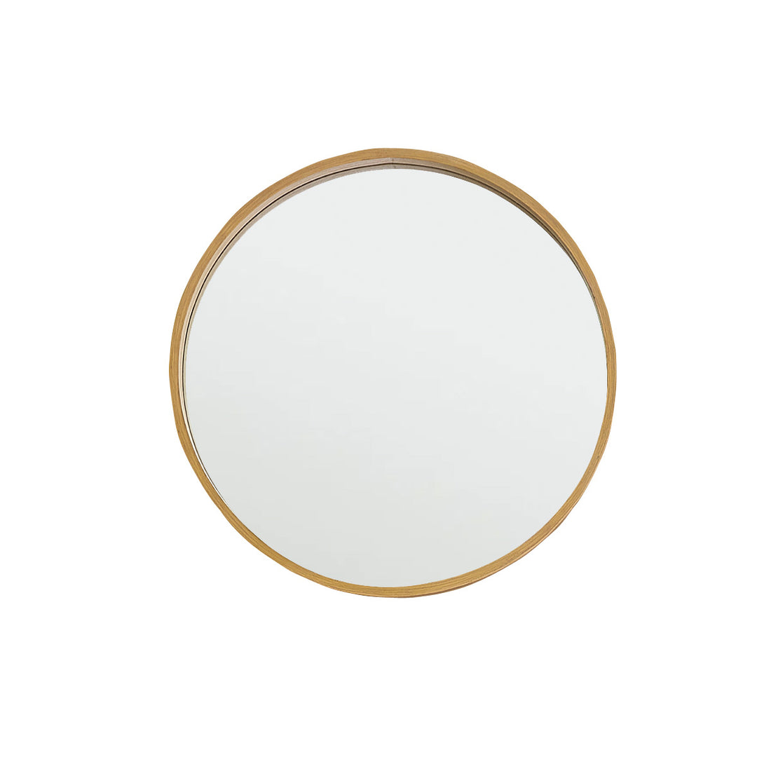 ERNEST - Specchio rotondo in rovere Ø 50 cm