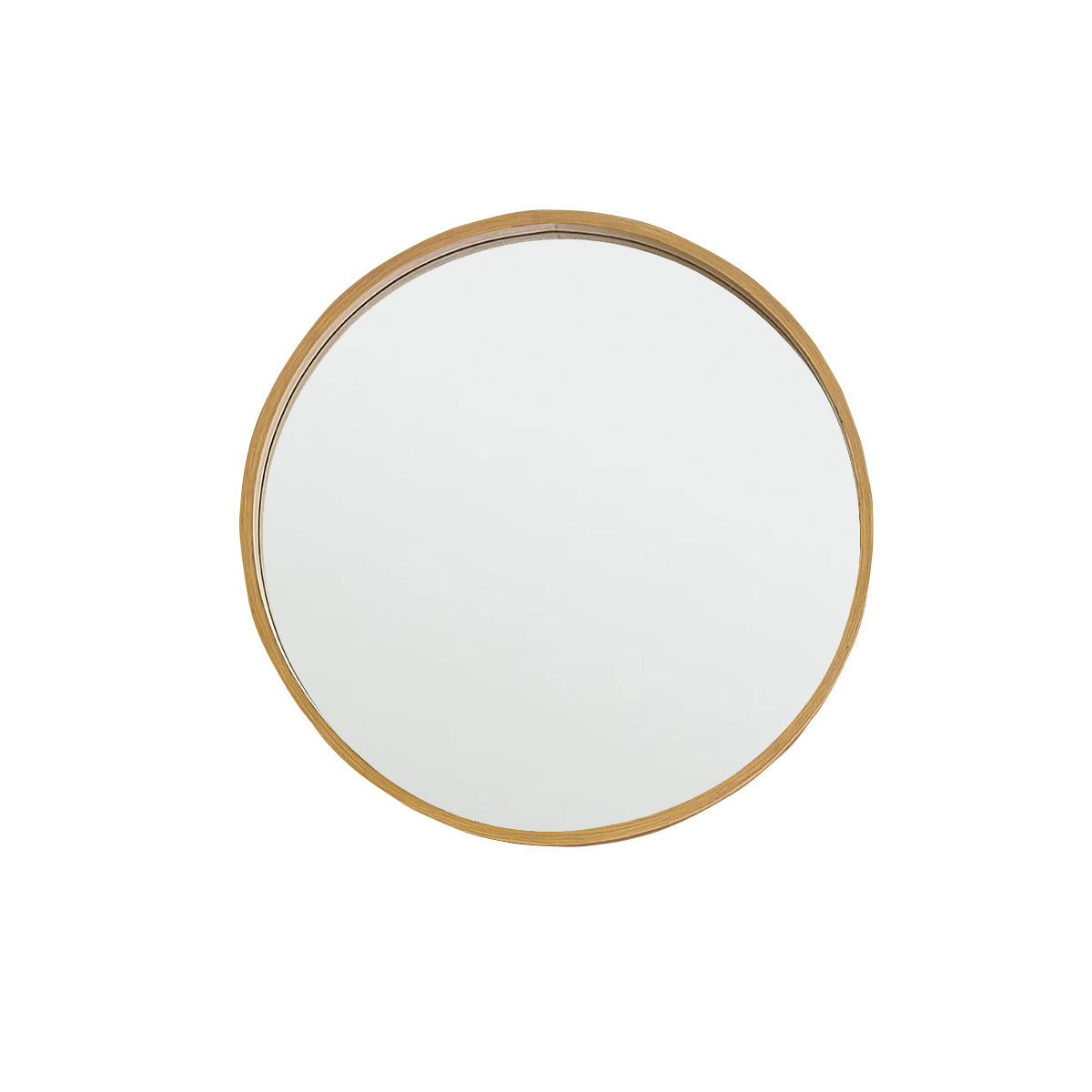 ERNEST - Specchio rotondo in rovere Ø 50 cm