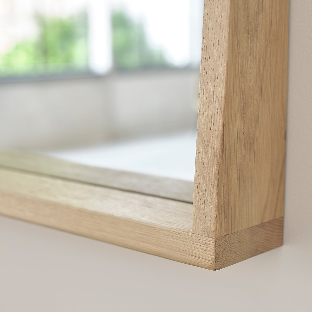 MARGAUX - Specchio rettangolare in rovere 100x50 cm