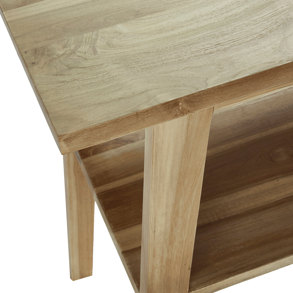 SARA - Mobile da bagno in teak massello 80 cm