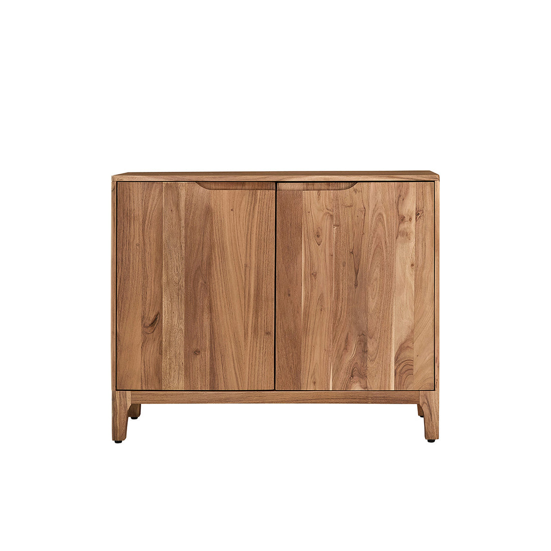 SAMSO - Credenza in acacia massiccia da 100 cm