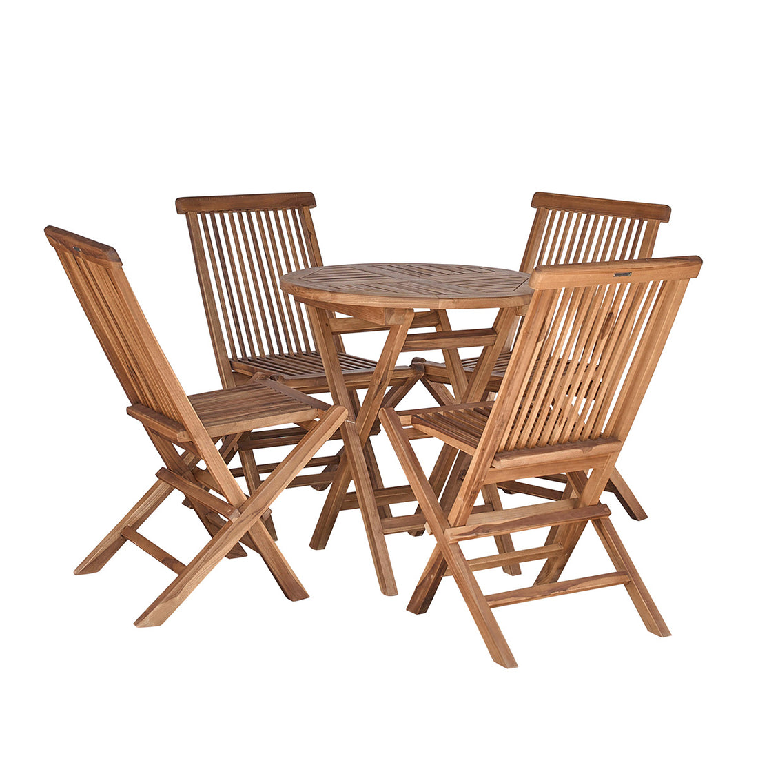 BALI - Set di mobili da giardino in teak massello 4 pers.