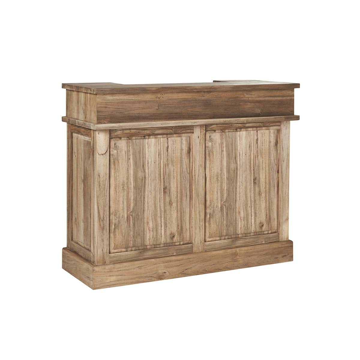 CARGO - Bar in teak massello riciclato 120