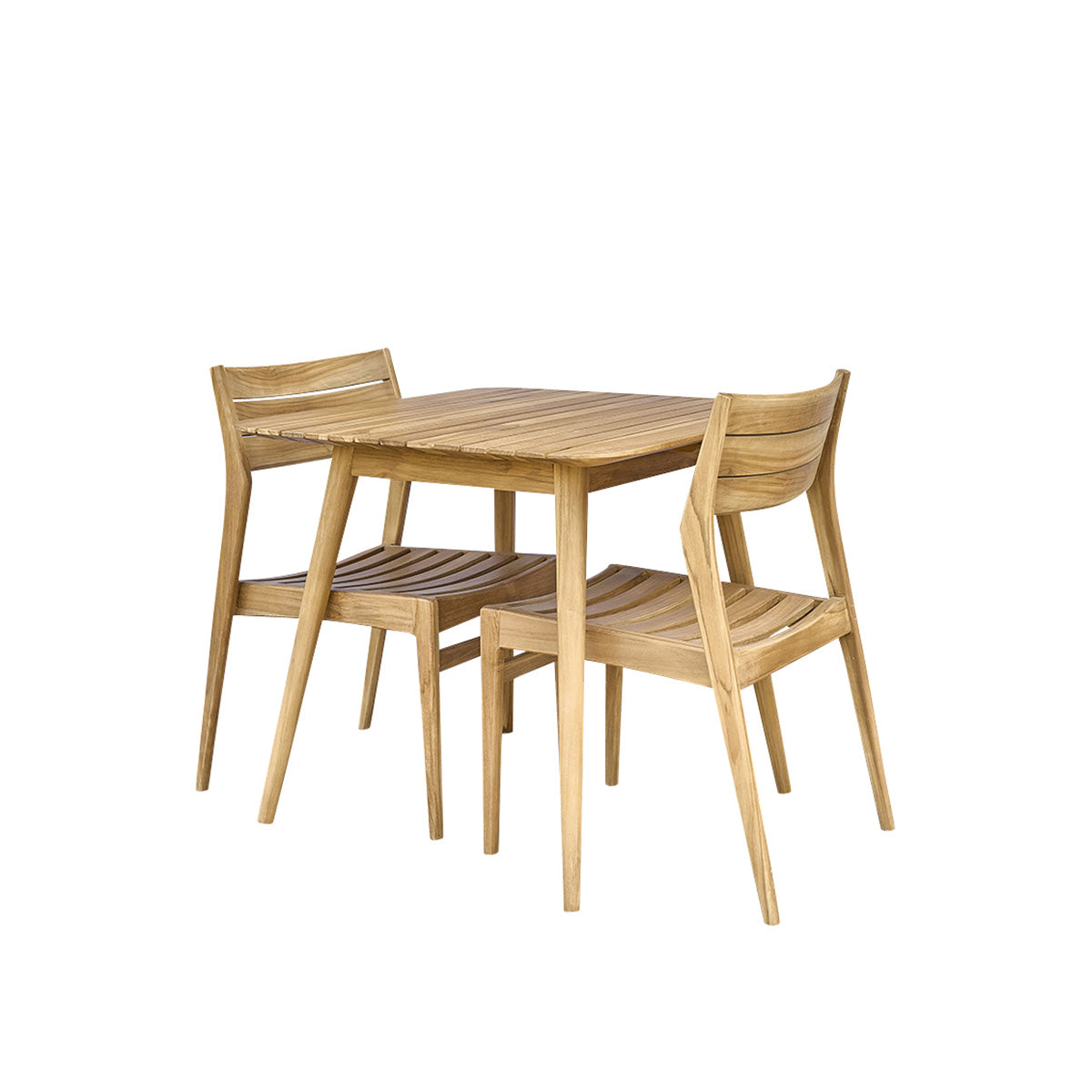 APRIL - Set di mobili da giardino in teak massello 2/4 pers.