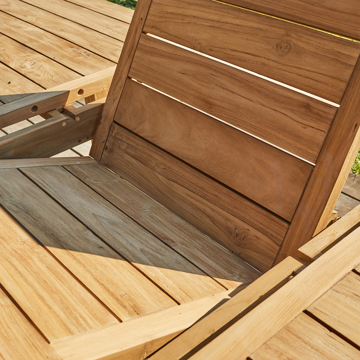 ESTHER - Set di mobili da giardino in teak 6 pers.