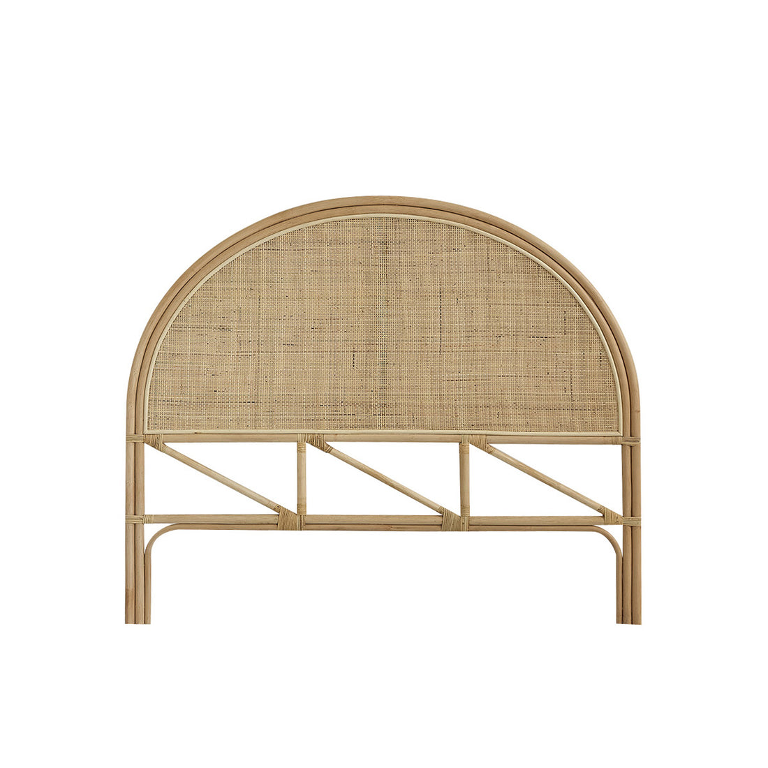 JANE - Testiera in rattan e cannage 140 cm