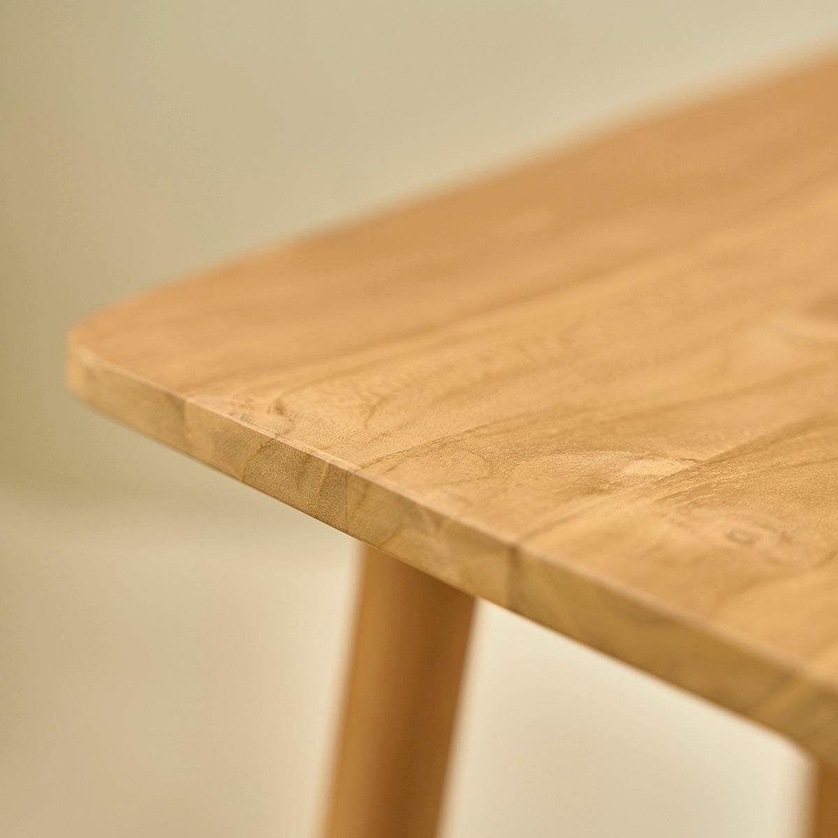 AMBRE - Sgabello da bar in teak massello 75 cm